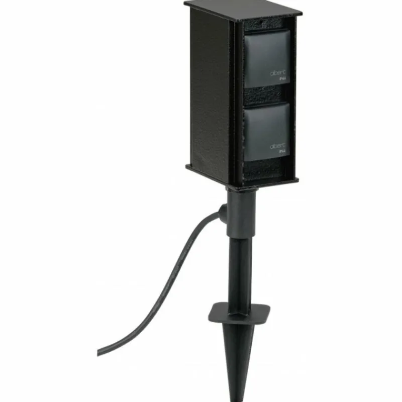Luminaires Albert Leuchten 2104 Prises électriques d'extérieur Noir