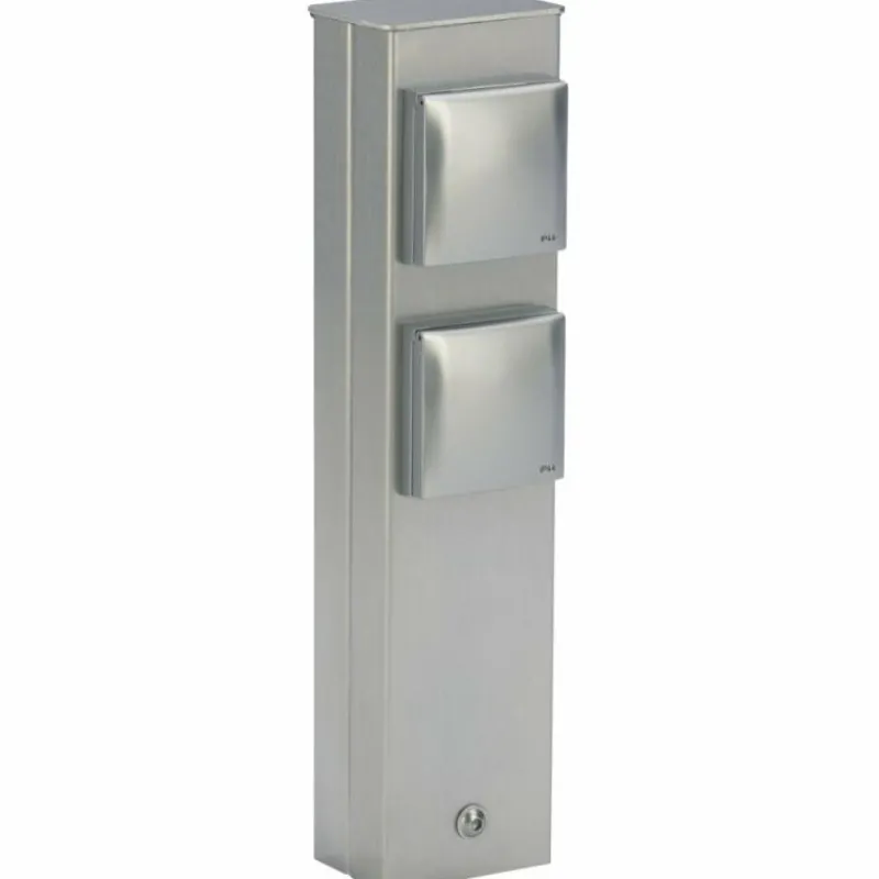 Luminaires Albert Leuchten 2200 Prises électriques d'extérieur Acier inoxydable