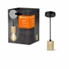 Lampes Vintages & Rétros-Luminaires Ledvance 1906 Suspension Couleur bois, 1 lumière