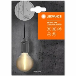 Lampes Vintages & Rétros-Luminaires Ledvance 1906 Suspension Gris, 1 lumière