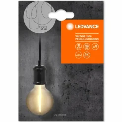Lampes Vintages & Rétros-Luminaires Ledvance 1906 Suspension Noir, 1 lumière