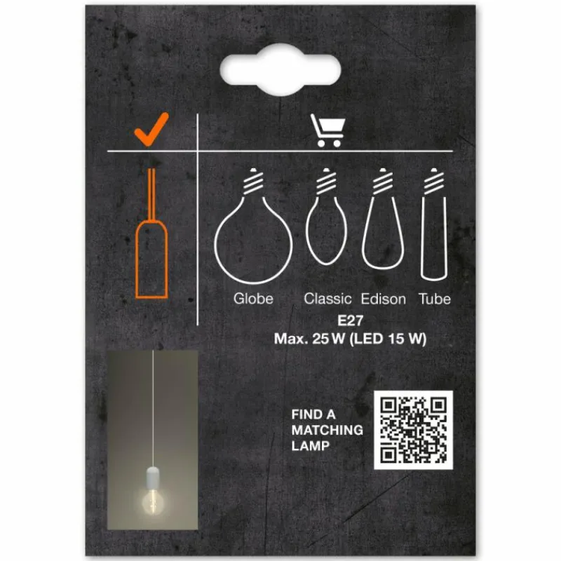 Lampes Vintages & Rétros-Luminaires Ledvance 1906 Suspension Blanc, 1 lumière