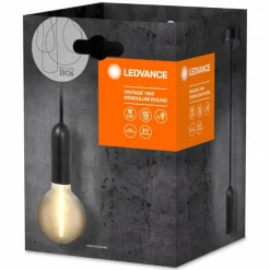 Lampes Vintages & Rétros-Luminaires Ledvance 1906 Suspension Noir, 1 lumière