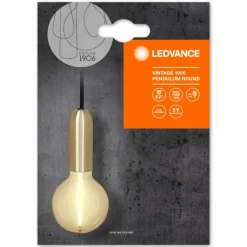 Lampes Dorées-Luminaires Ledvance 1906 Suspension Or, 1 lumière