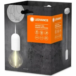 Lampes Vintages & Rétros-Luminaires Ledvance 1906 Suspension Blanc, 1 lumière