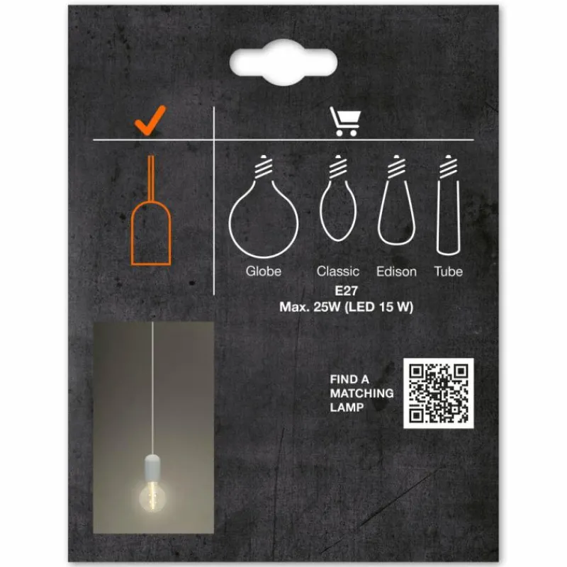 Lampes Vintages & Rétros-Luminaires Ledvance 1906 Suspension Blanc, 1 lumière