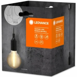 Lampes Vintages & Rétros-Luminaires Ledvance 1906 Suspension Noir, 1 lumière