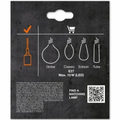 Lampes Vintages & Rétros-Luminaires Ledvance 1906 Suspension Blanc, 1 lumière