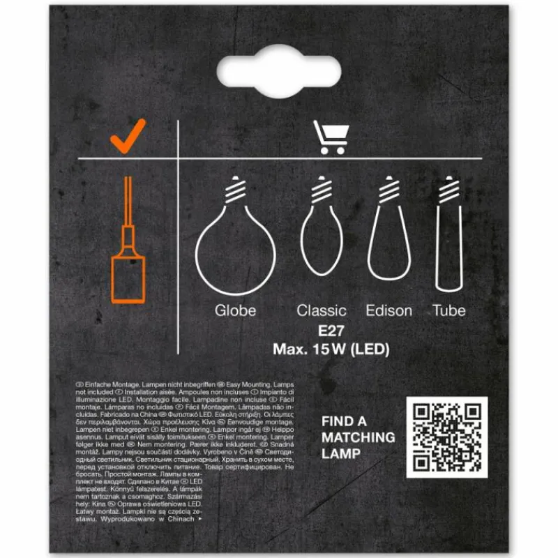 Lampes Vintages & Rétros-Luminaires Ledvance 1906 Suspension Blanc, 1 lumière