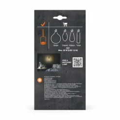 Lampes Vintages & Rétros-Luminaires Ledvance 1906 Suspension Gris, 1 lumière