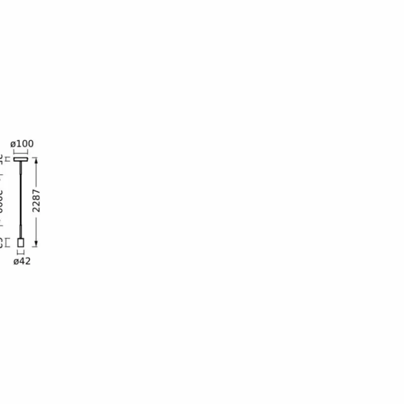 Lampes Vintages & Rétros-Luminaires Ledvance 1906 Suspension Gris, 1 lumière