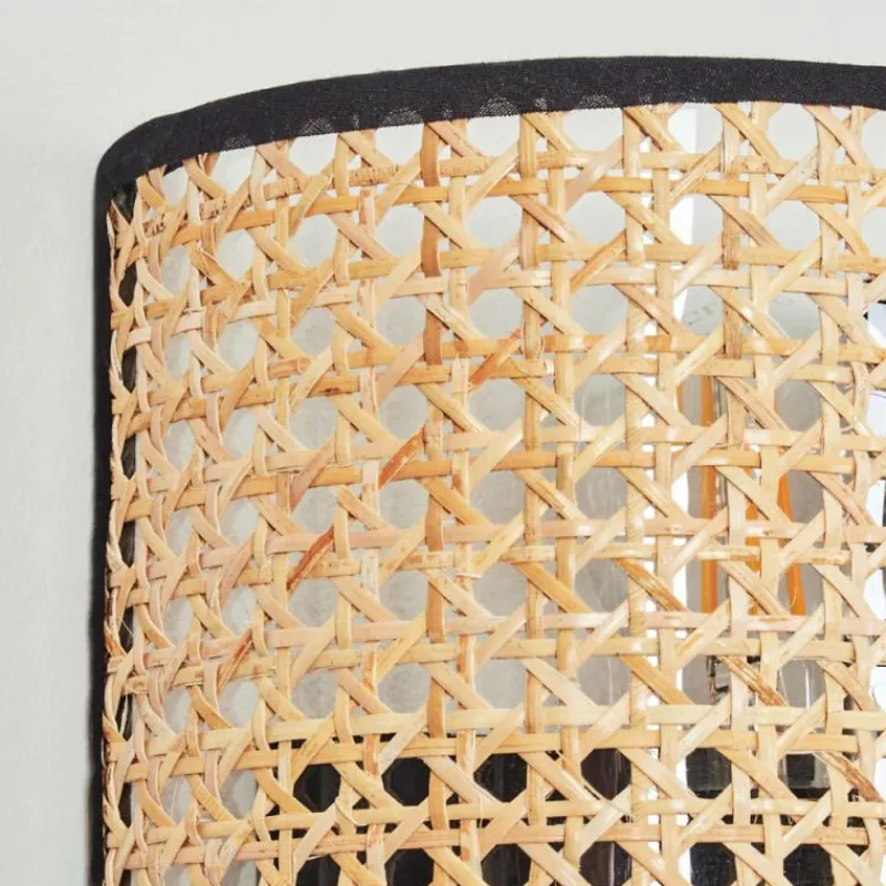 Lampes En Tissu-hofstein Abedim Luminaire Up & Down, Applique murale Noir, 1 lumière