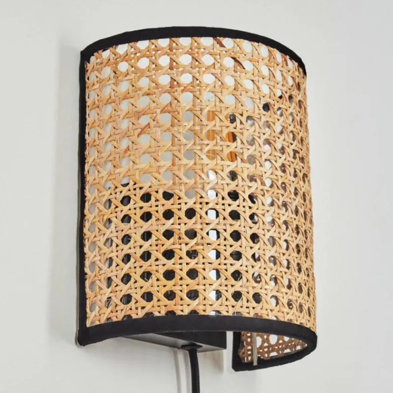 Lampes En Tissu-hofstein Abedim Luminaire Up & Down, Applique murale Noir, 1 lumière