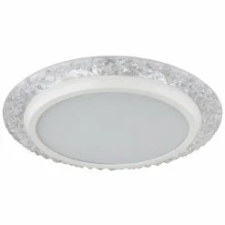 Luminaires Globo Lighting Abigail Plafonnier LED Blanc, 1 lumière* Éclairage Led