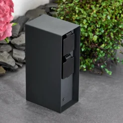 hofstein Abilene Prises électriques d'extérieur Anthracite