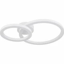 Luminaires Globo Lighting ADDA Plafonnier LED Blanc, 1 lumière* Éclairage Led