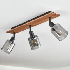 hofstein Aggebu Plafonnier Écru, Noir, 3 lumières