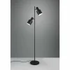 Luminaires Trio Agudo Lampadaire Noir, 2 lumières* Lampadaires Et Lampes Sur Pied