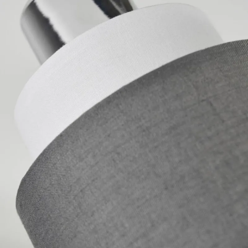 Lampes En Tissu-hofstein Ailer Plafonnier, Spot de plafond Chrome, 2 lumières