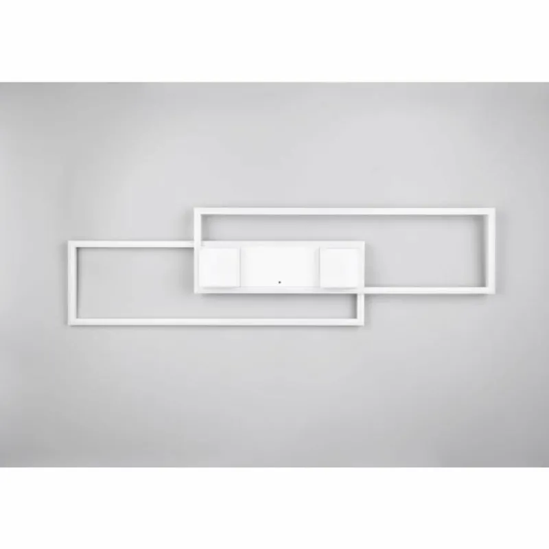 Luminaires Trio ALBANY Plafonnier LED Blanc, 1 lumière, Télécommandes* Éclairage Led