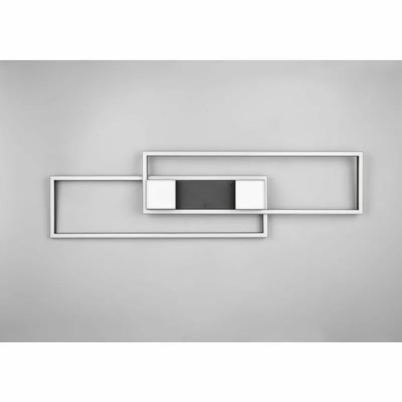 Luminaires Trio ALBANY Plafonnier LED Noir, 1 lumière, Télécommandes* Éclairage Led