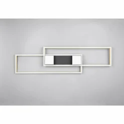 Lampes Dorées-Luminaires Trio ALBANY Plafonnier LED Noir doré, 1 lumière, Télécommandes