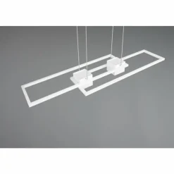 Luminaires Trio ALBANY Suspension LED Blanc, 1 lumière, Télécommandes* Suspensions