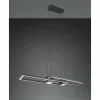 Luminaires Trio ALBANY Suspension LED Noir, 1 lumière, Télécommandes* Éclairage Led