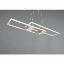Luminaires Trio ALBANY Suspension LED Brun, 1 lumière, Télécommandes* Éclairage Led