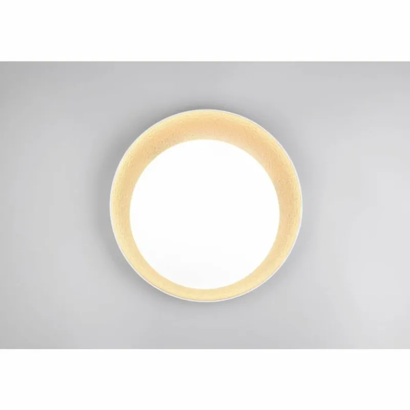 Lampes Dorées-Luminaires Reality Aleta Plafonnier LED Or, 1 lumière, Télécommandes