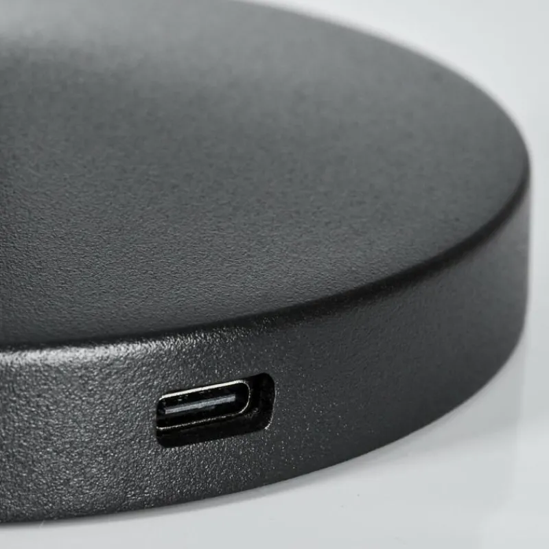 hofstein Algeraz Lampe de table d'extérieur, Lampe à poser LED Noir, 1 lumière