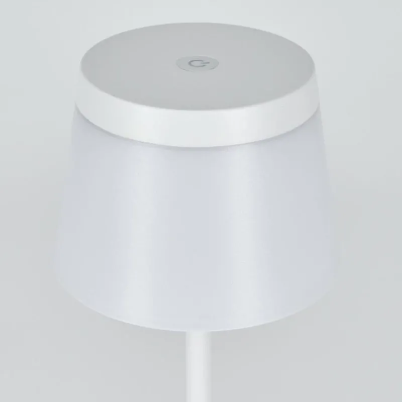 hofstein Algeraz Lampe de table d'extérieur, Lampe à poser LED Blanc, 1 lumière