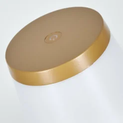 hofstein Algeraz Lampe de table d'extérieur, Lampe à poser LED Beige, 1 lumière