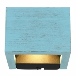 Luminaires Globo Lighting Alina Applique murale LED Bleu, Noir, 1 lumière* Appliques