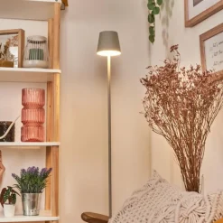 Luminaires Scandinaves-hofstein Allen Lampadaire LED Gris, 1 lumière