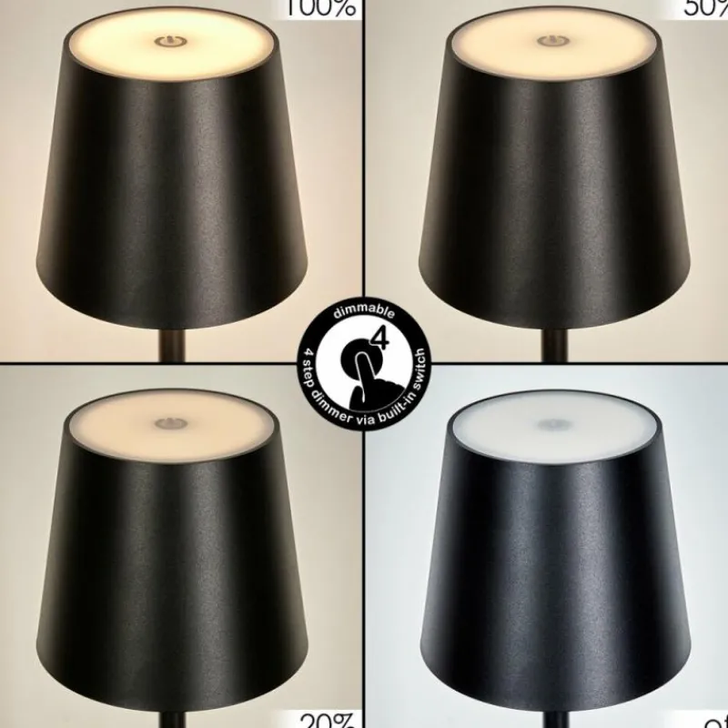 Luminaires Scandinaves-hofstein Allen Lampadaire LED Noir, 1 lumière