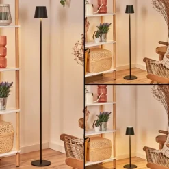 Luminaires Scandinaves-hofstein Allen Lampadaire LED Noir, 1 lumière