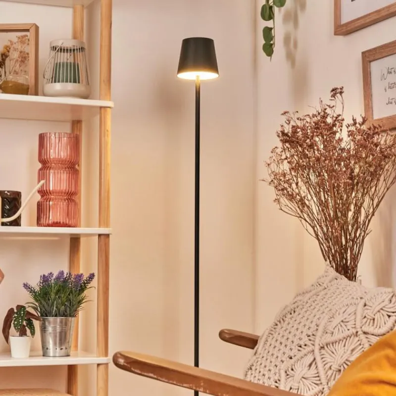 Luminaires Scandinaves-hofstein Allen Lampadaire LED Noir, 1 lumière