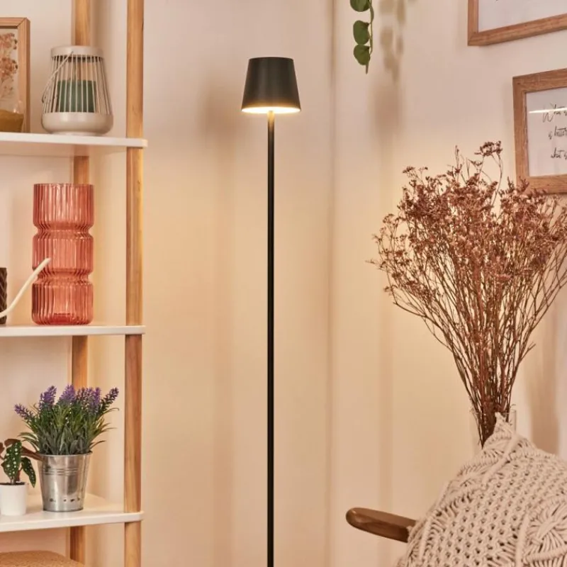 Luminaires Scandinaves-hofstein Allen Lampadaire LED Noir, 1 lumière