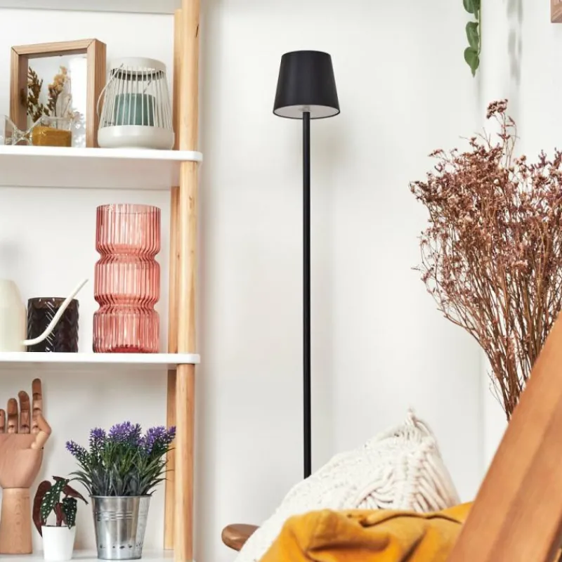 Luminaires Scandinaves-hofstein Allen Lampadaire LED Noir, 1 lumière