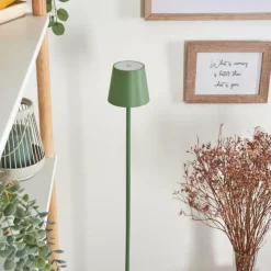 Luminaires Scandinaves-hofstein Allen Lampadaire LED Vert, 1 lumière