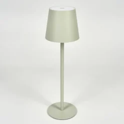 hofstein Allen Lampe de table d'extérieur, Lampe à poser LED Gris, Vert, 1 lumière
