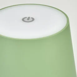 hofstein Allen Lampe de table d'extérieur, Lampe à poser LED Vert, 1 lumière