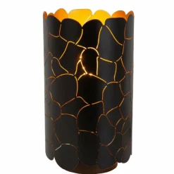 Lampes Dorées-Luminaires Lucide ALMELO Lampe à poser Noir, 1 lumière