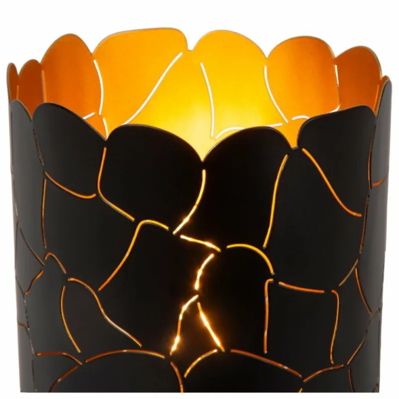 Lampes Dorées-Luminaires Lucide ALMELO Lampe à poser Noir, 1 lumière