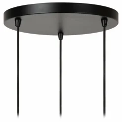 Lampes Dorées-Luminaires Lucide ALMELO Suspension Noir, 3 lumières