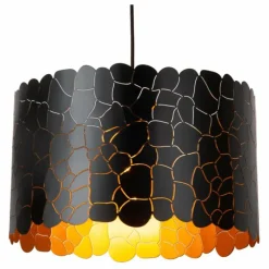 Lampes Dorées-Luminaires Lucide ALMELO Suspension Noir, 1 lumière