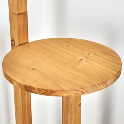 Luminaires Scandinaves-hofstein Almogarve Lampadaire Écru, Noir, 1 lumière