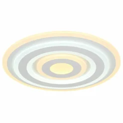 Luminaires Globo Lighting Alois Plafonnier LED Blanc, 1 lumière* Éclairage Led