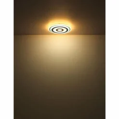 Luminaires Globo Lighting Alois Plafonnier LED Blanc, 1 lumière* Éclairage Led